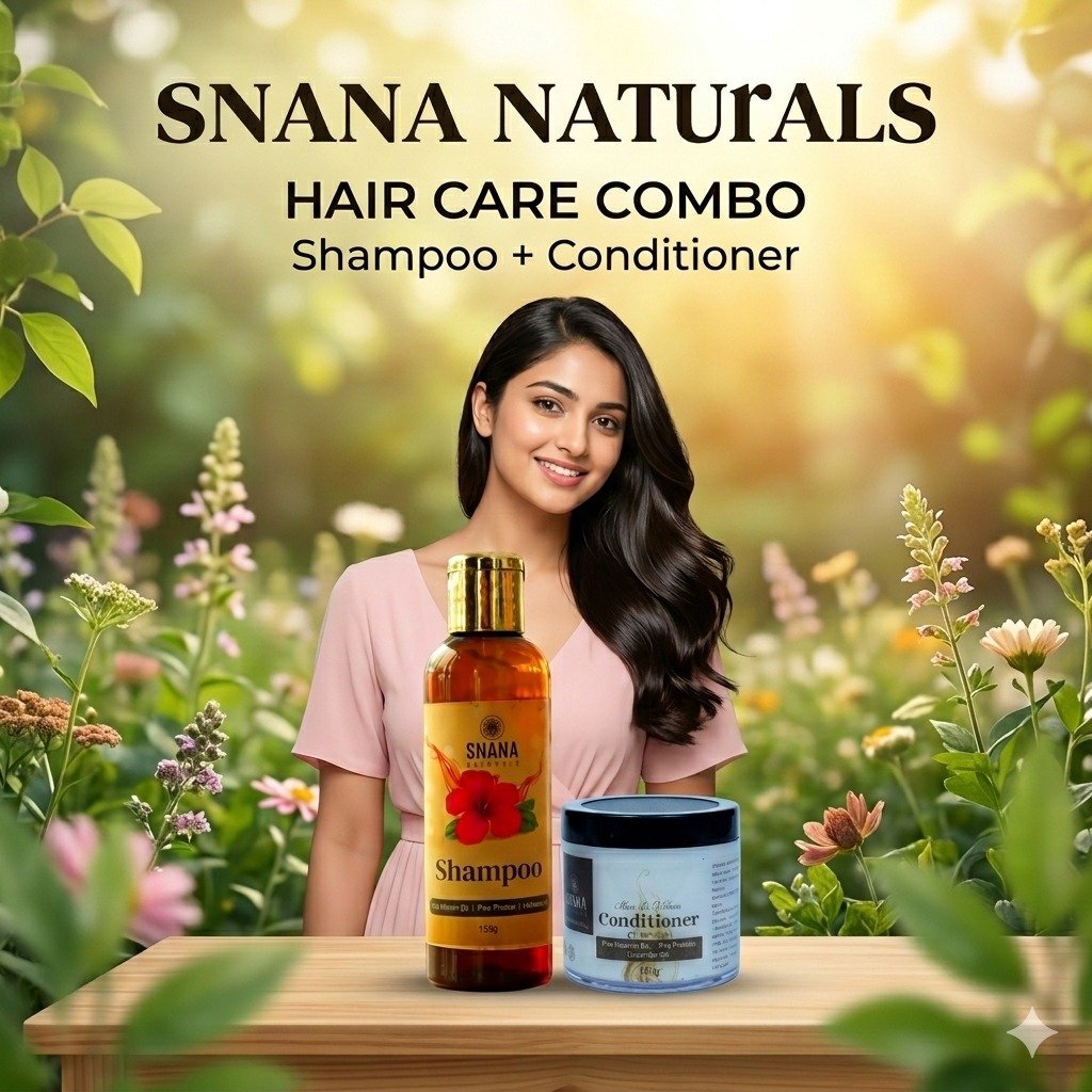 Hibiscus Shampoo & Shine Conditioner Combo – Natural Care for Soft, Voluminous Hair - Image 2